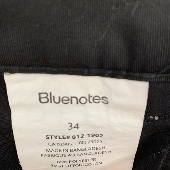 Bluenotes Black pants (size 34) - Picture 6 of 7